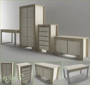 3D model of wall "Modern"