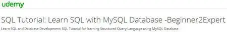 SQL Tutorial: Learn SQL with MySQL Database -Beginner2Expert