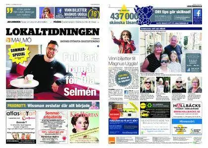 Lokaltidningen Malmö Centrum – 29 juli 2017