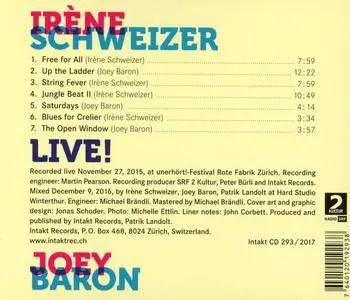 Irène Schweizer & Joey Baron - Live! (2017)