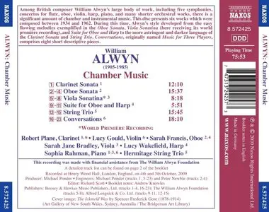 William Alwyn - Chamber Music (Sonatas, Suite, String Trio, Conversations)