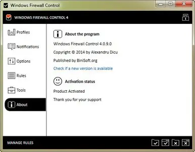 Windows Firewall Control 4.0.9.0