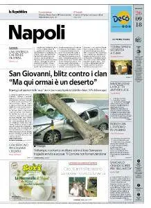 la Repubblica Napoli - 26 Settembre 2018