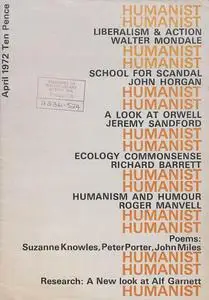 New Humanist - The Humanist, April 1972