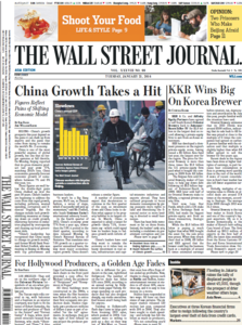 The Wall Street Journal Asia, 21. January 2014