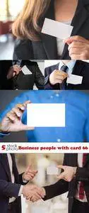 Photos - Business people with card 66