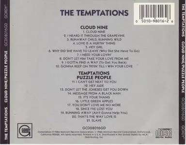 The Temptations - Cloud Nine (1969) & Puzzle People (1969) [1986, Reissue]