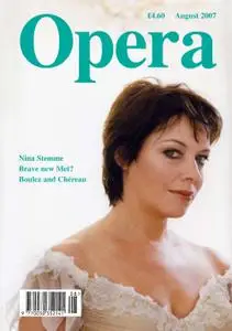 Opera - August 2007