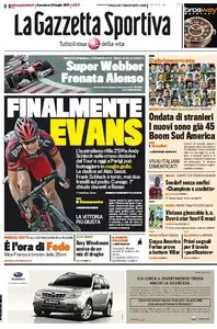 La Gazzetta dello Sport (24-07-11)
