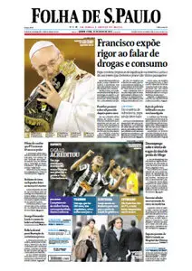 Jornal Folha de São Paulo - 25 de julho de 2013 - Quinta