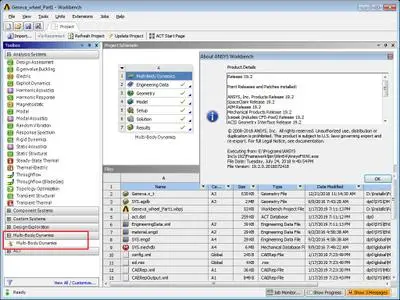 FunctionBay Multi-Body Dynamics for ANSYS 19.2