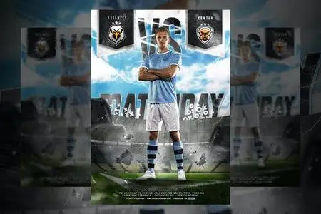 Soccer Flyer Template MT9NFTU