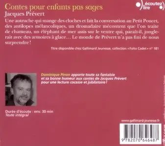Jacques Prévert, "Contes pour enfants pas sages"