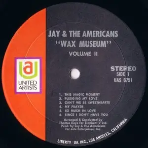 Jay & The Americans - Wax Museum, Vol 2 (1970) promo LP 16-44 & 24-96