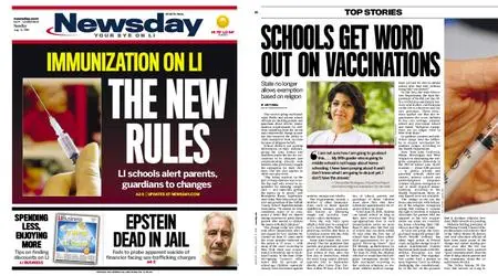 Newsday – August 11, 2019