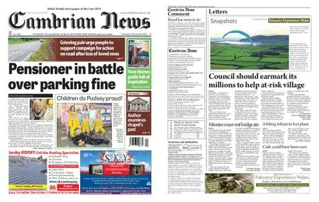 Cambrian News Arfon & Dwyfor – 22 November 2019