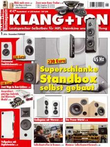 Klang und Ton Magazin Dezember Januar No 01 2016