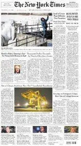 The New York Times - 3 January 2018