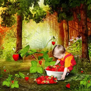 Scrap Kit: Strawberry Dreams