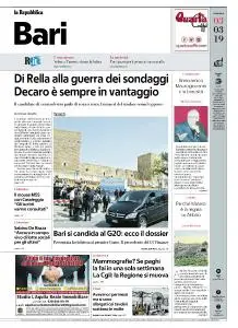 la Repubblica Bari - 3 Marzo 2019