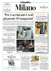 la Repubblica Milano - 10 Dicembre 2020