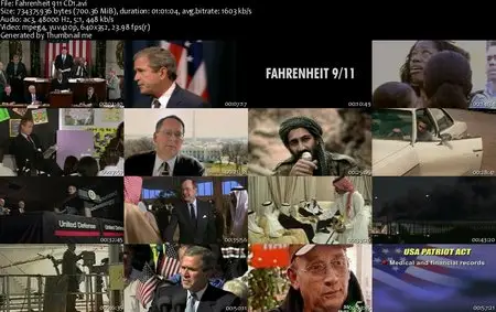 Fahrenheit 9/11 [2004]