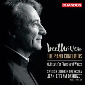 Jean-Efflam Bavouzet, Swedish CO - Beethoven: The Piano Concertos; Quintet for Piano and Winds (2020) MCH SACD ISO+DSD64+FLAC