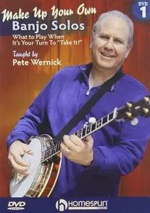 Homespun - Pete Wernick - Make Up Your Own Banjo Solos 2 Volume Set