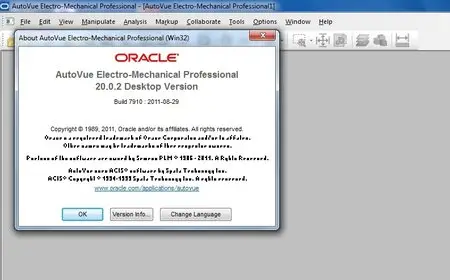 Oracle AutoVue Electro-Mechanical Professional 20.0.2