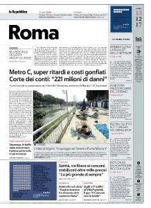la Repubblica Roma - 15 Dicembre 2017