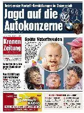 Kronen Zeitung Oberösterreich - 05. August 2017