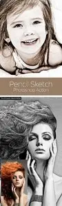 GraphicRiver Pencil Sketch - Photoshop Action
