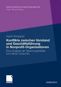 Konflikte Zwischen Vorstand und Geschäftsführer in Nonprofit-Organisationen