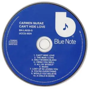 Carmen McRae - Can't Hide Love (1976) [2018, Japan]