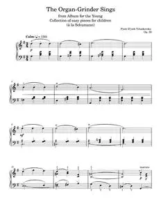The Organ-Grinder Sings - Alexandre Dossin, Pyotr Il'yich Tchaikovsky (Piano Solo)