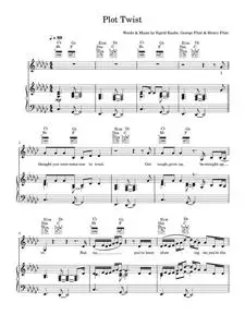 Plot twist - Sigrid (Piano-Vocal-Guitar (Piano Accompaniment))