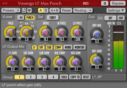 Voxengo LF Max Punch 1.7 (Win/Mac)