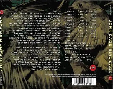 John Cage - Bird Cage (2000) {Electronic Music Foundation EMF CD 013}