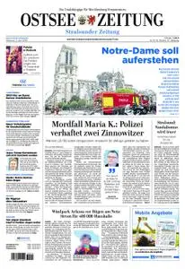 Ostsee Zeitung Stralsund - 17. April 2019