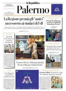 la Repubblica Palermo - 10 Dicembre 2023