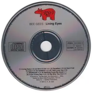 Bee Gees - Living Eyes (1981) [1983, W.-Germany, 1st Press]