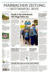 Marbacher Zeitung - 09. August 2018