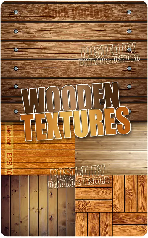 Wooden textures - Stock Vectors / AvaxHome