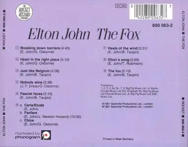 Elton John - The Fox (1981)