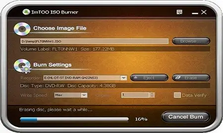 ImTOO ISO Burner v1.0.56.0112