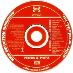 Wings - Venus And Mars (1975) (FLAC DTS) {1996 Mobile Fidelity International} **[RE-UP]**
