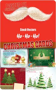 Christmas cards 3 - Stock Vectors