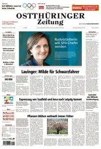 Ostthüringer Zeitung Pößneck - 14. Februar 2018