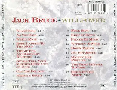 Jack Bruce - Willpower (1989)