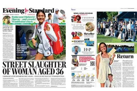 London Evening Standard – June 27, 2022